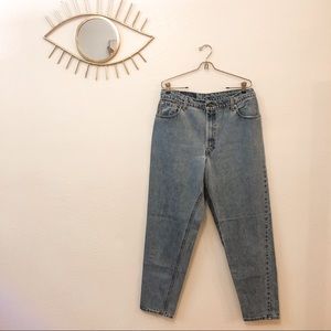 Levi’s 551 Blue Jeans - High Waist Mom Jeans